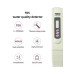 TDS Meter TDS-3 Meter with Temperature Meter TDS PPM Tester for Testing Water Purity Digital TDS Meter for Aquarium
