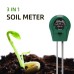 3 in 1 Soil Tester Humidity Moisture PH Soil Meter Soil PH Meter Tester
