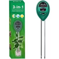 3 in 1 Soil Tester Humidity Moisture PH Soil Meter Soil PH Meter Tester