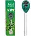 Portable 3 in 1 Soil Tester Humidity Moisture PH Soil Meter Soil PH Meter Tester